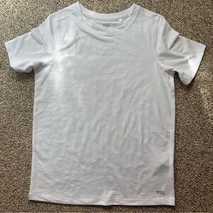 DSG White Athletic Crew Neck Tee
